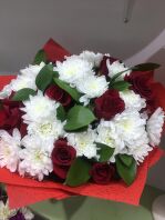 № 436 Букет из Розы и Хризантемы.