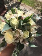 № 246 Букет невесты из 7 роз.