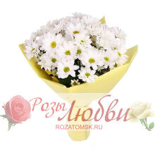 №64. Букет из Белых хризантем.