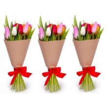 № 527 Тюльпаны. 3 Букета.