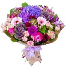 № 460 Букет сборный из экзотических цветов.